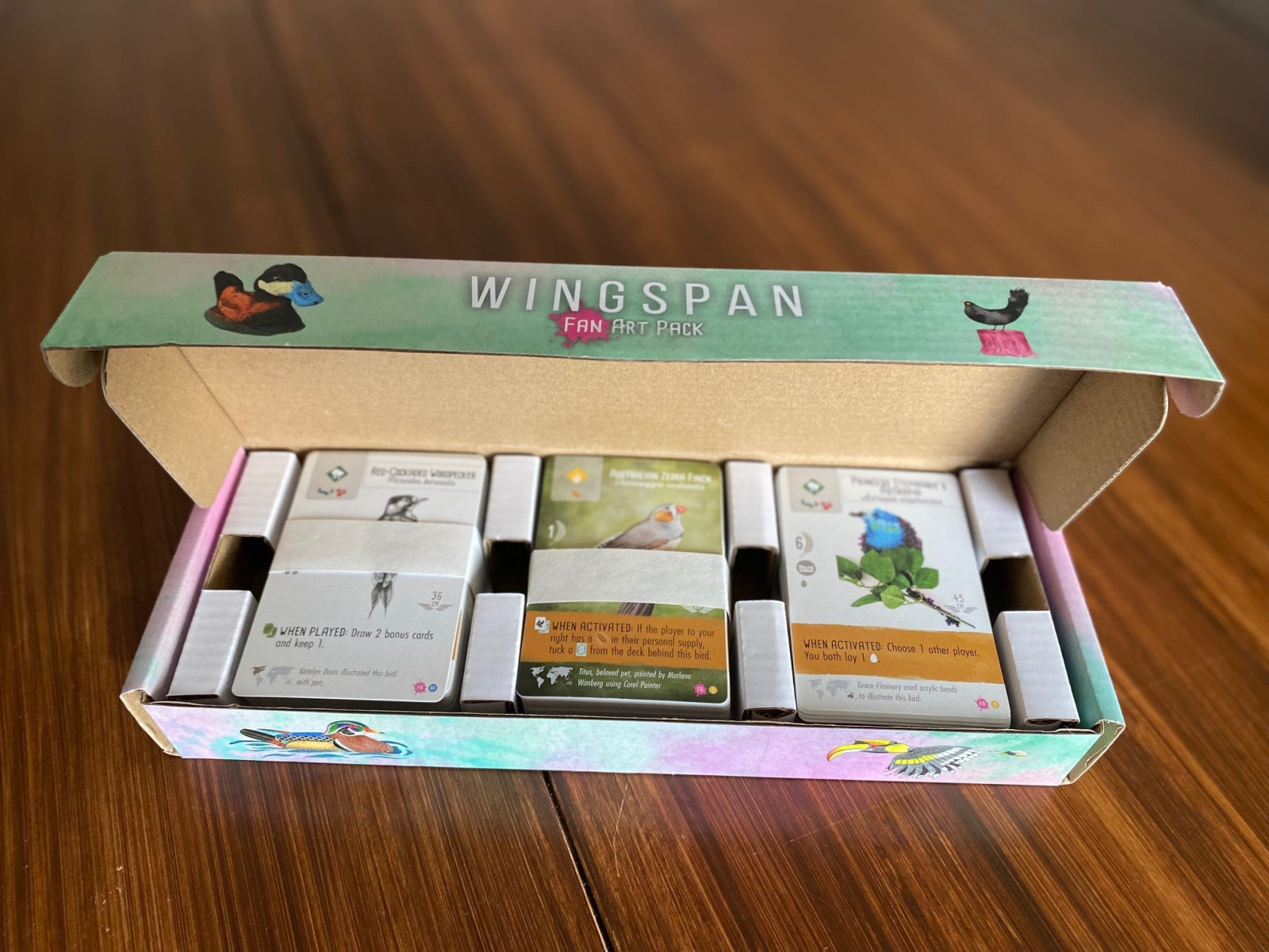 Wingspan : Fan Art Cards